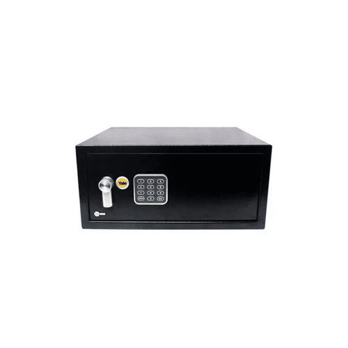 Genérico - Caja Fuerte Electrónica Yale Para Notebook 24 Lts, Negra