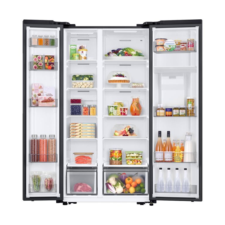 Samsung Refrigerador Side By Side con dispensador 578 Litros Negro