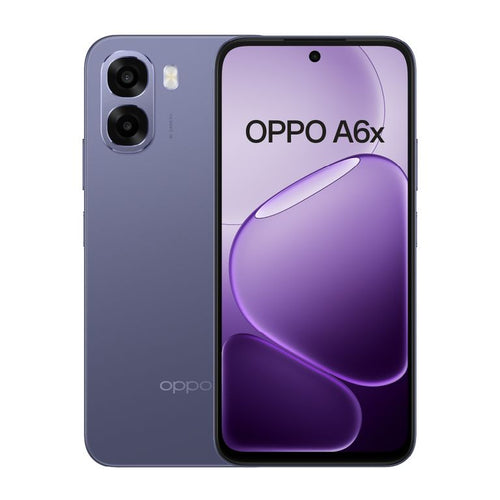 Oppo Celular A6X 4G 4+128GB Gris, Procesador Snapdragon, Batería 6100mAh, IP64, Smarthphone