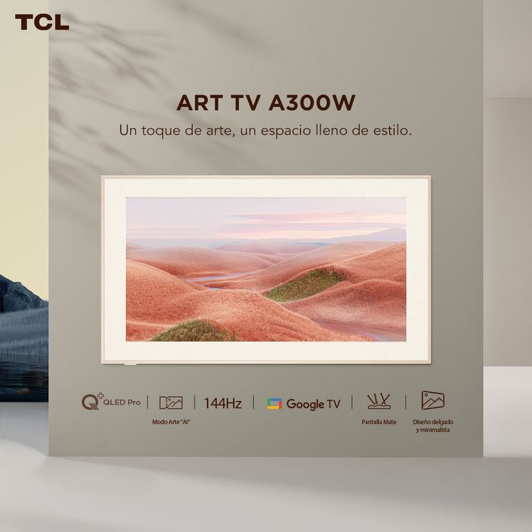 Tcl Smart TV 85" QLED ART TV 85A300W