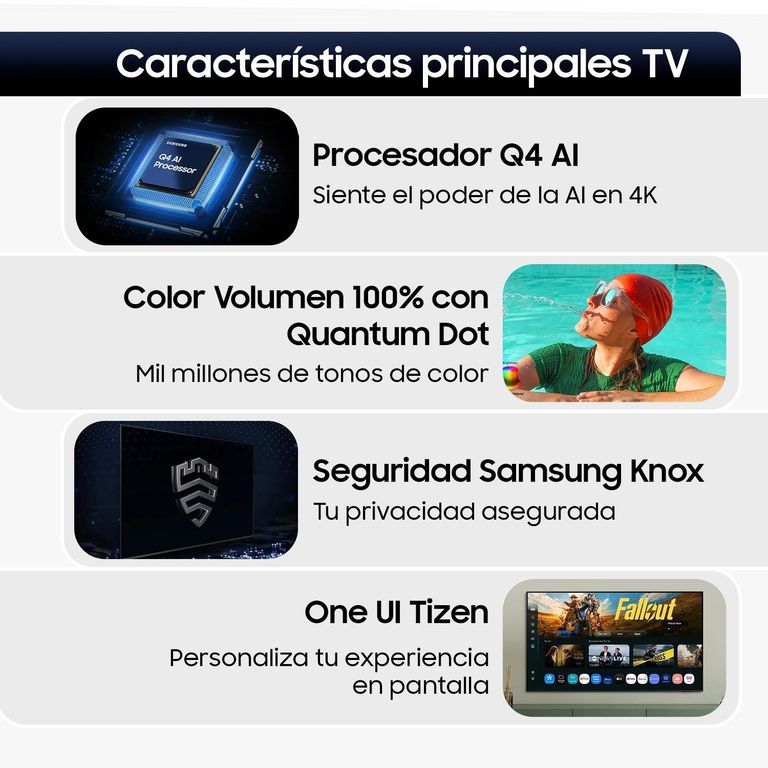 Samsung 55" QLED Q7FA 4K Vision AI Smart TV (2025)