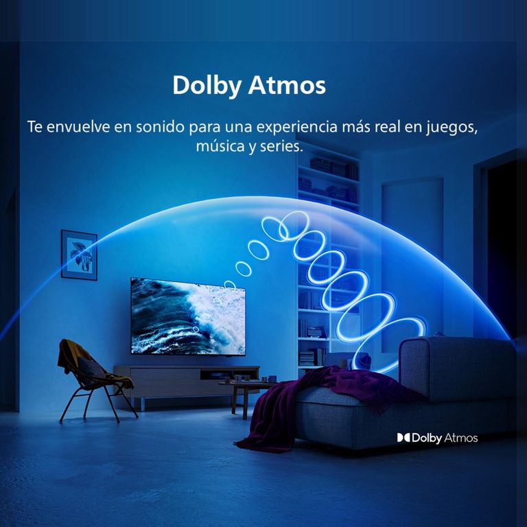 Philips Ambilight TV 50" QLED 4K UHD 50PUD8250