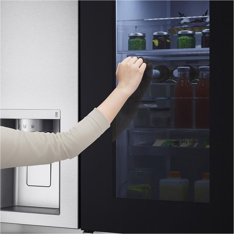 Lg Refrigerador 2 Puertas Side by Side No Frost 598 Litros Inox GS66SXNC