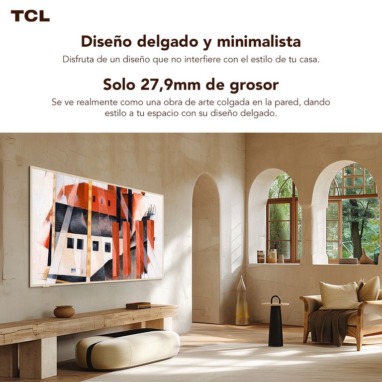 Tcl Smart TV 85" QLED ART TV 85A300W