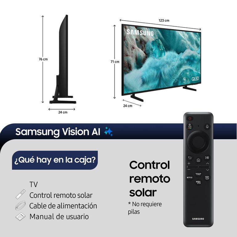 Samsung 55" QLED Q7FA 4K Vision AI Smart TV (2025)