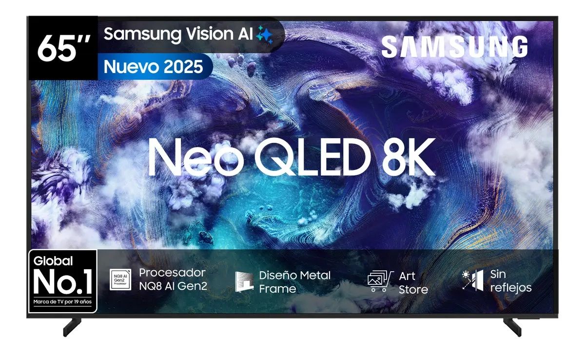 Samsung 65 Neo QLED Mini Led 8K QN900F Vision AI Smart TV 2025