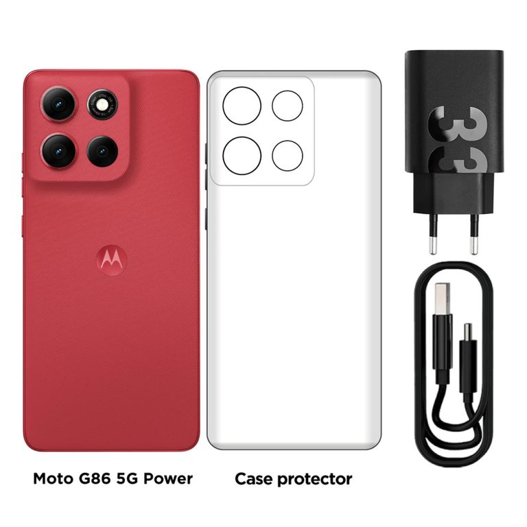 Motorola Moto G86 Power 8+256GB Cereza