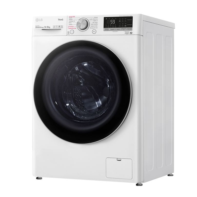 Lg Lavadora Secadora 14Kg8Kg con AIDD™ WD14WVC4S6