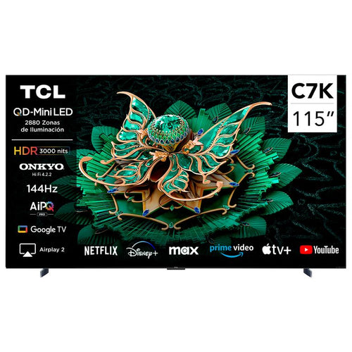 Tcl Smart TV 115" 4K QLED Mini LED 115C7K