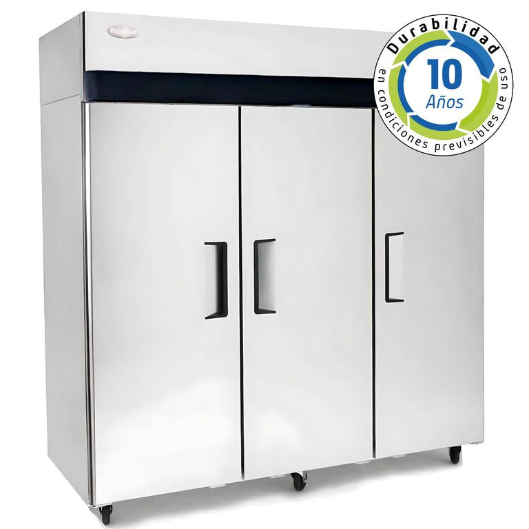 Prochef Refrigerador Dual Industrial 1380 lt. Acero Inox.