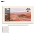 Tcl Smart TV 75" QLED ART TV A300W Pro + Soundbar y Subwoofer