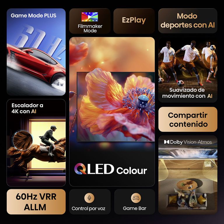 Hisense Smart Tv 43" QLED 4K UHD 43Q6QV