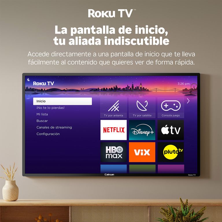 Caixun Smart Tv 50 4K Roku C50V1Ur