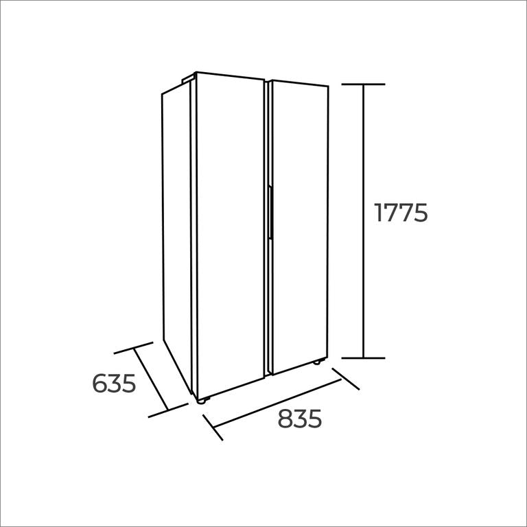 Maigas Refrigerador Side By Side No Frost 442LT High Cooling HC-598WEN
