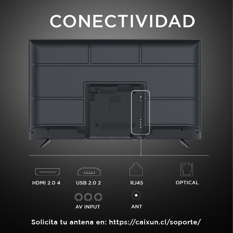 Caixun Smart TV LED Google TV 65 UHD 4K C65V1UG