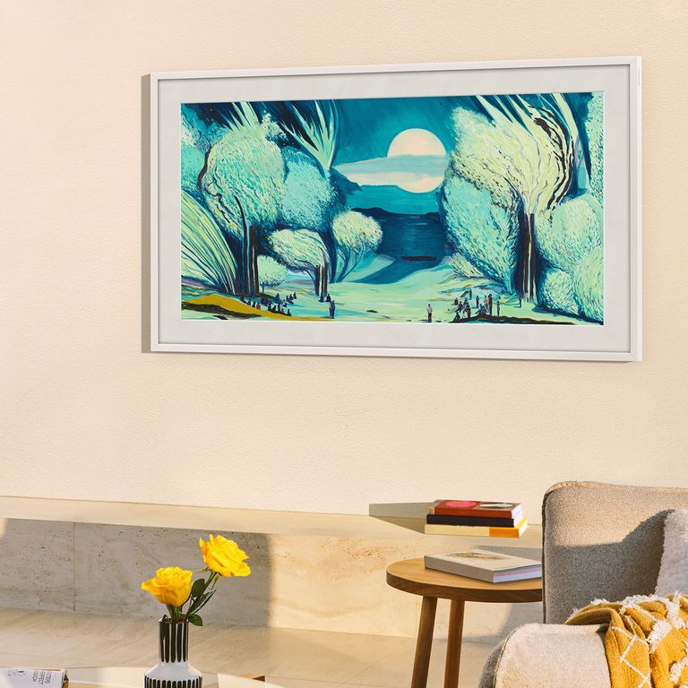 Samsung 50 The Frame LS03F QLED 4K Art Mode Vision AI Smart TV 2025