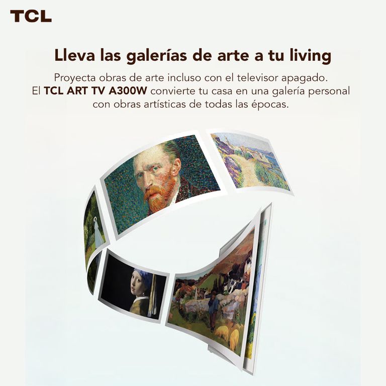Tcl Smart TV 85" QLED ART TV 85A300W