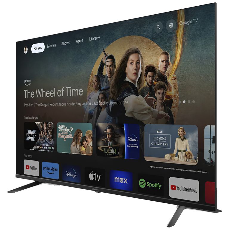 Master G Smart TV QLED 58 Google TV 4K Bluetooth MGGK58UFQ5