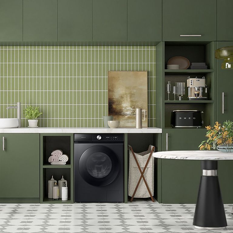 Samsung Lavadora Secadora Bespoke 14Kg / 9Kg con Inteligencia Artificial en Ecobubble Negra