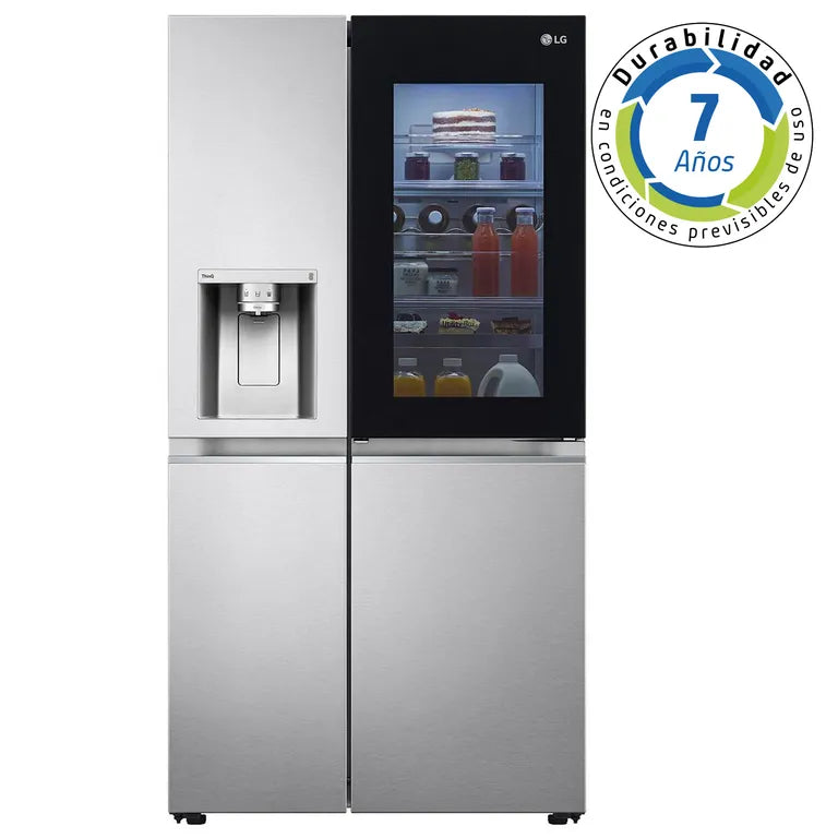 Lg Refrigerador 2 Puertas Side by Side No Frost 598 Litros Inox GS66SXNC