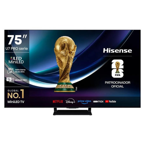 Hisense Televisor 75" ULED 4K GoogleTV 75U7QG PRO