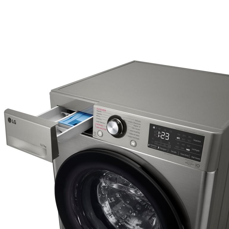 Lg Lavadora - Secadora 12 Kg/7 Kg con AIDD WD12VVC5S6C