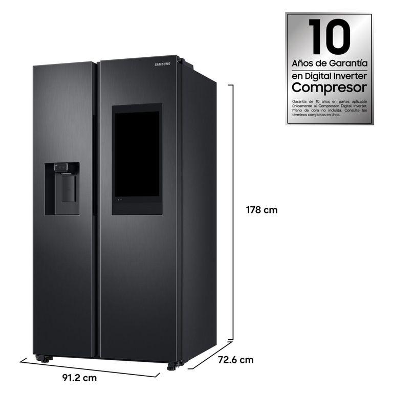 Samsung Refrigerador Side by Side de 585 Litros Family Hub