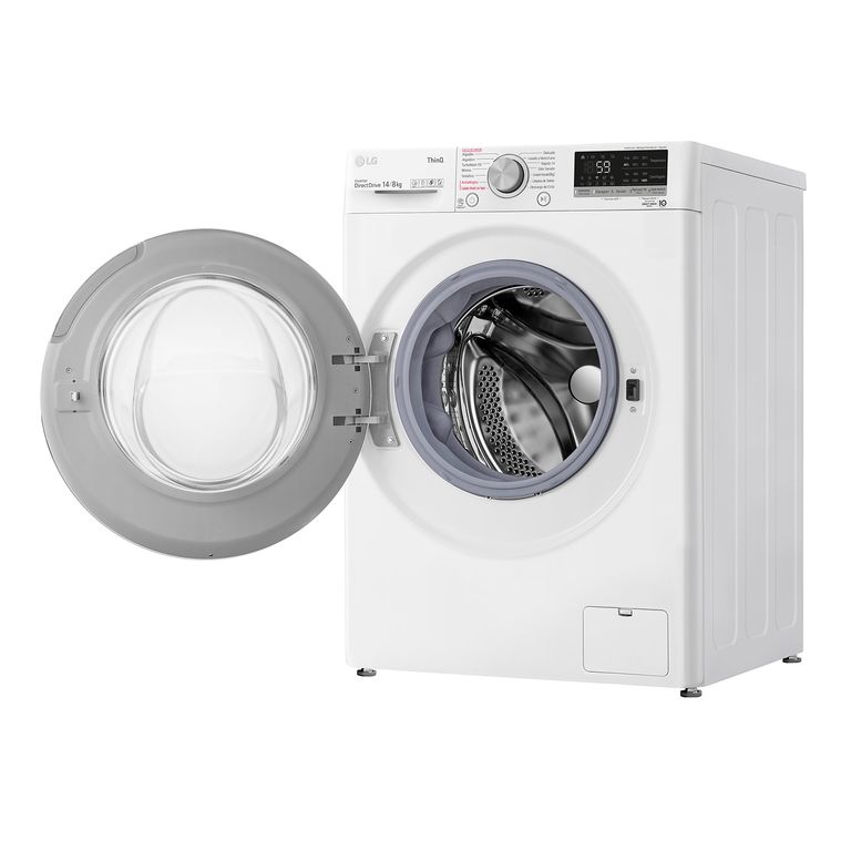 Lg Lavadora Secadora 14Kg8Kg con AIDD™ WD14WVC4S6
