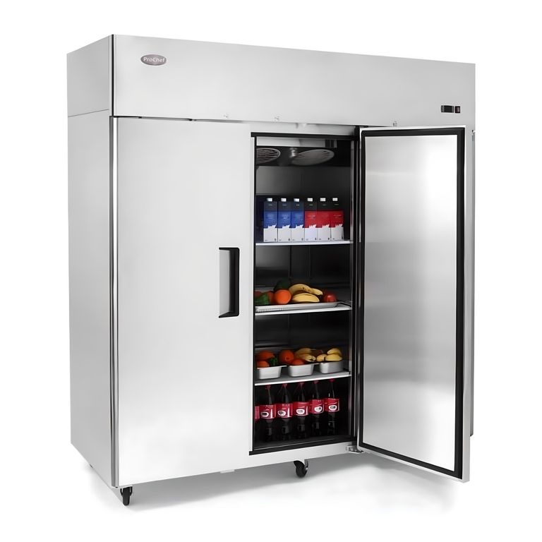 Prochef Refrigerador Dual Industrial 1380 lt. Acero Inox.
