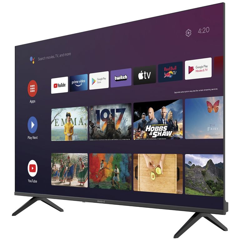 Master G Smart TV Led 55 Android 4K Bluetooth MGAE55F Master-G
