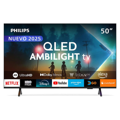 Philips Ambilight TV 50" QLED 4K UHD 50PUD8250