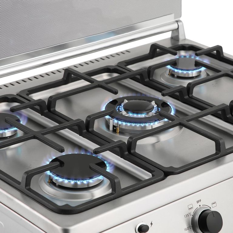 Ursus Trotter Cocina a gas 5 Platos Horno de 90 Lt con Grill Gas Licuado Euro80 GL