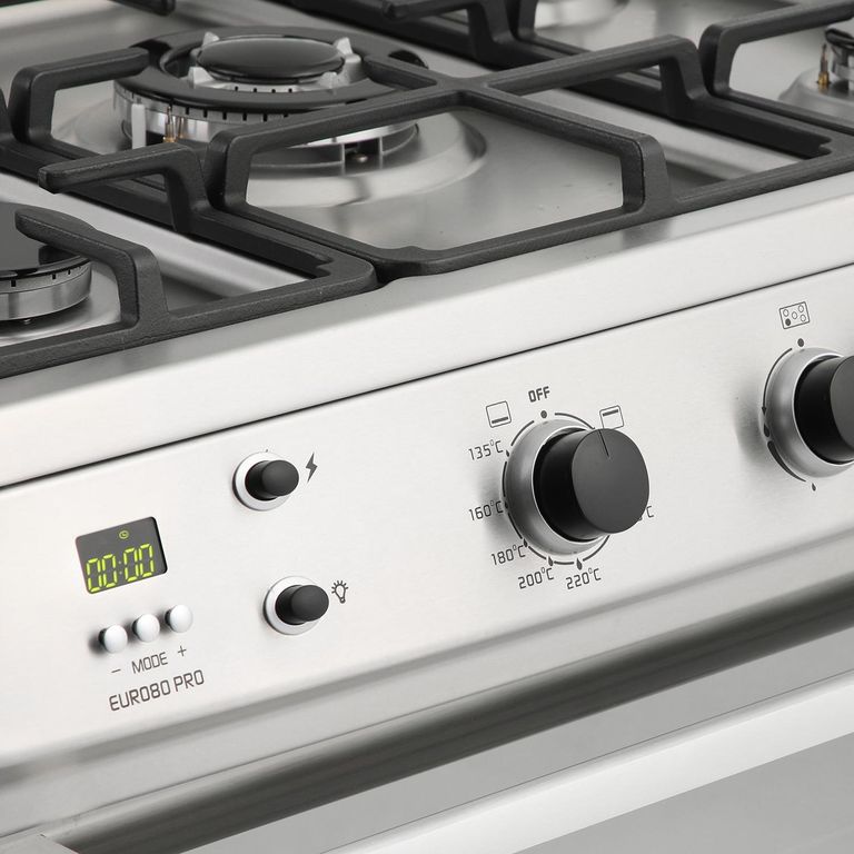 Ursus Trotter Cocina a gas 5 Platos Horno de 90 Lt con Grill Gas Natural Euro80 GN
