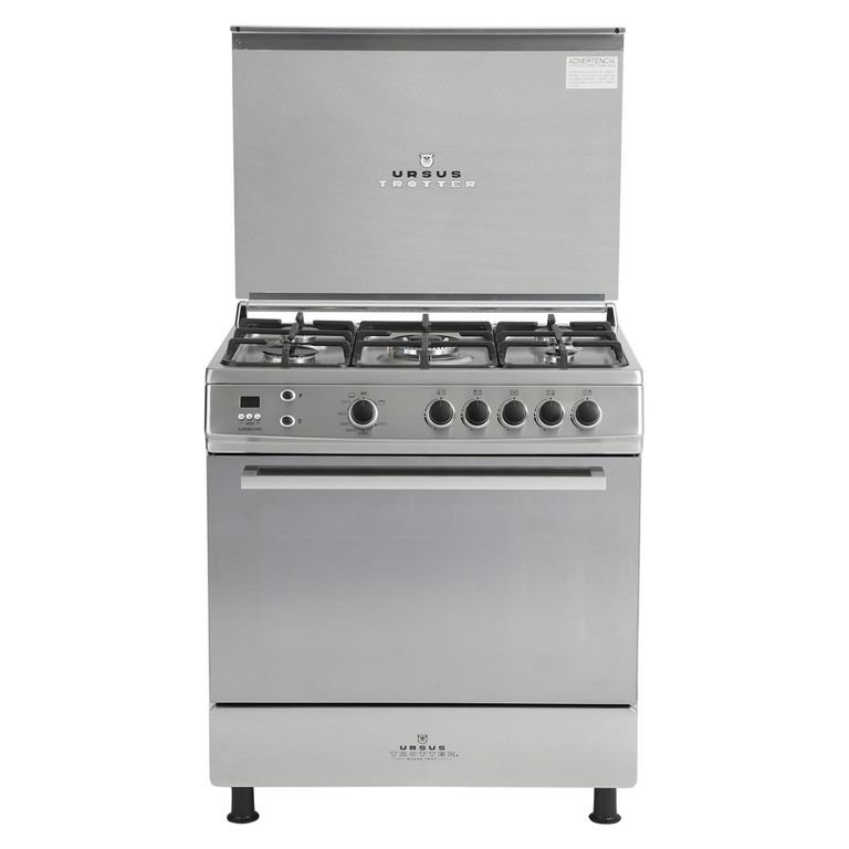 Ursus Trotter Cocina a gas 5 Platos Horno de 90 Lt con Grill Gas Licuado Euro80 GL