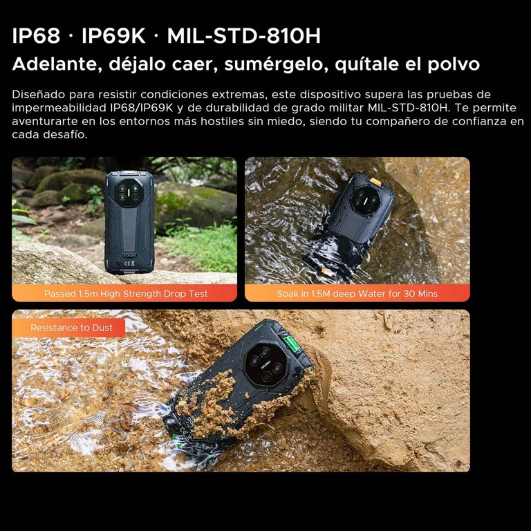 Doogee Fire 3 Ultra Celular Resistente, Pantalla 5.5 pulgadas con Cámara Nocturna