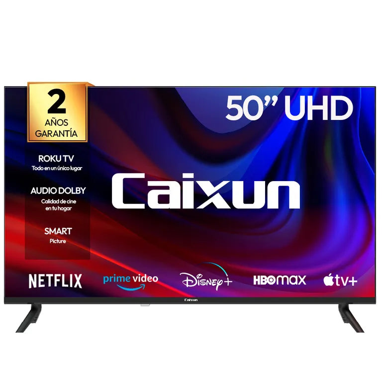 Caixun Smart TV LED Roku TV 50 UHD 4K C50V1UR