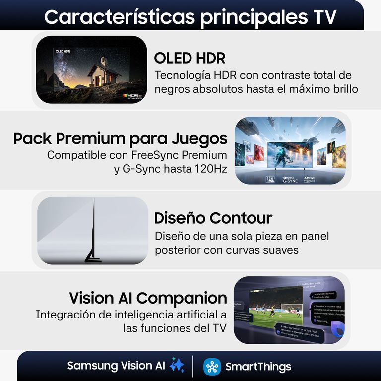 Samsung 83" OLED S85H 4K Vision AI Smart TV 2026.