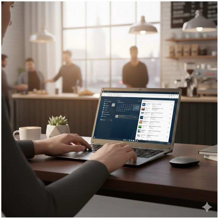 Generico Notebook 14 pulgadas Intel Celeron N3550 6GB RAM 128 SSD ROM WINDOWS 10 PRO 5000 mAh Mouse Gratis
