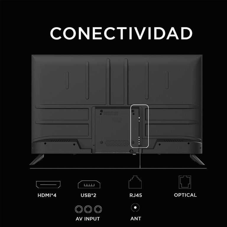 Caixun Smart Tv 50 4K Roku C50V1Ur